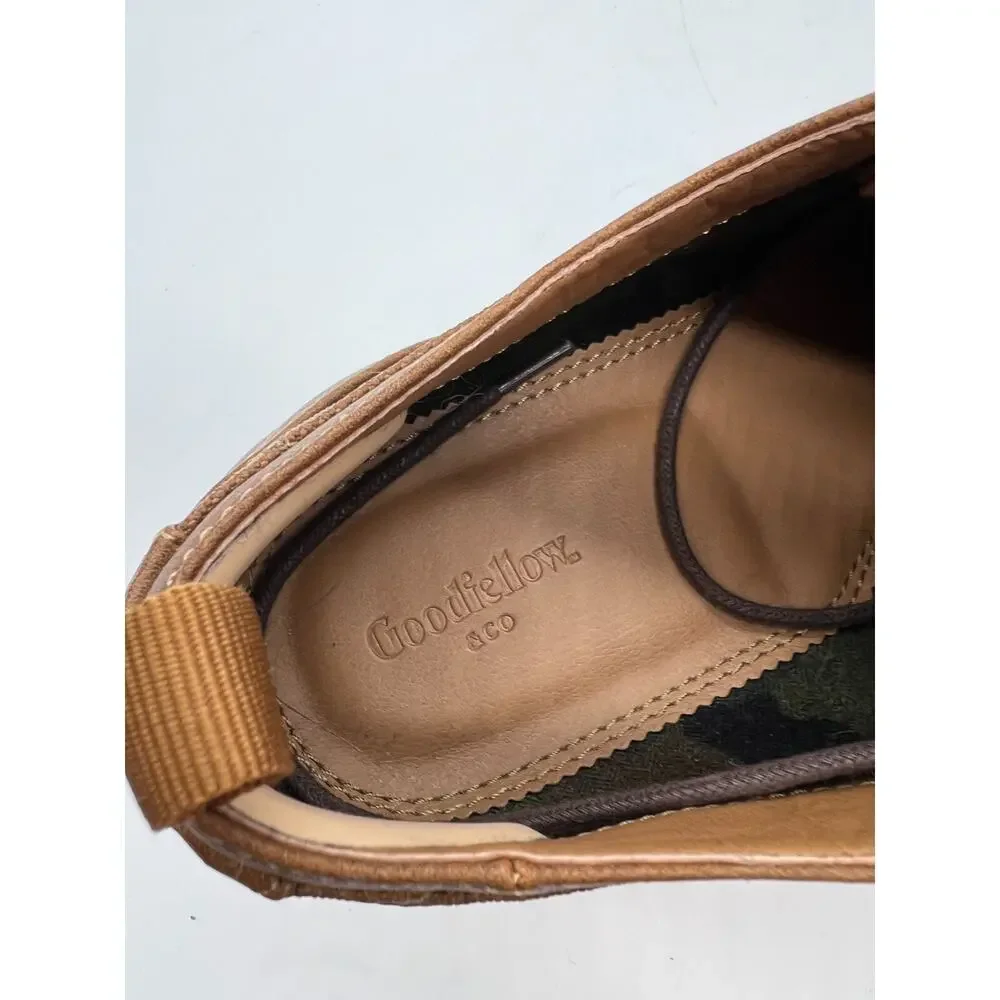 Goodfellow & Co Andres Brown Faux Leather‎ Oxford Shoes Size 9.5 Mens Career